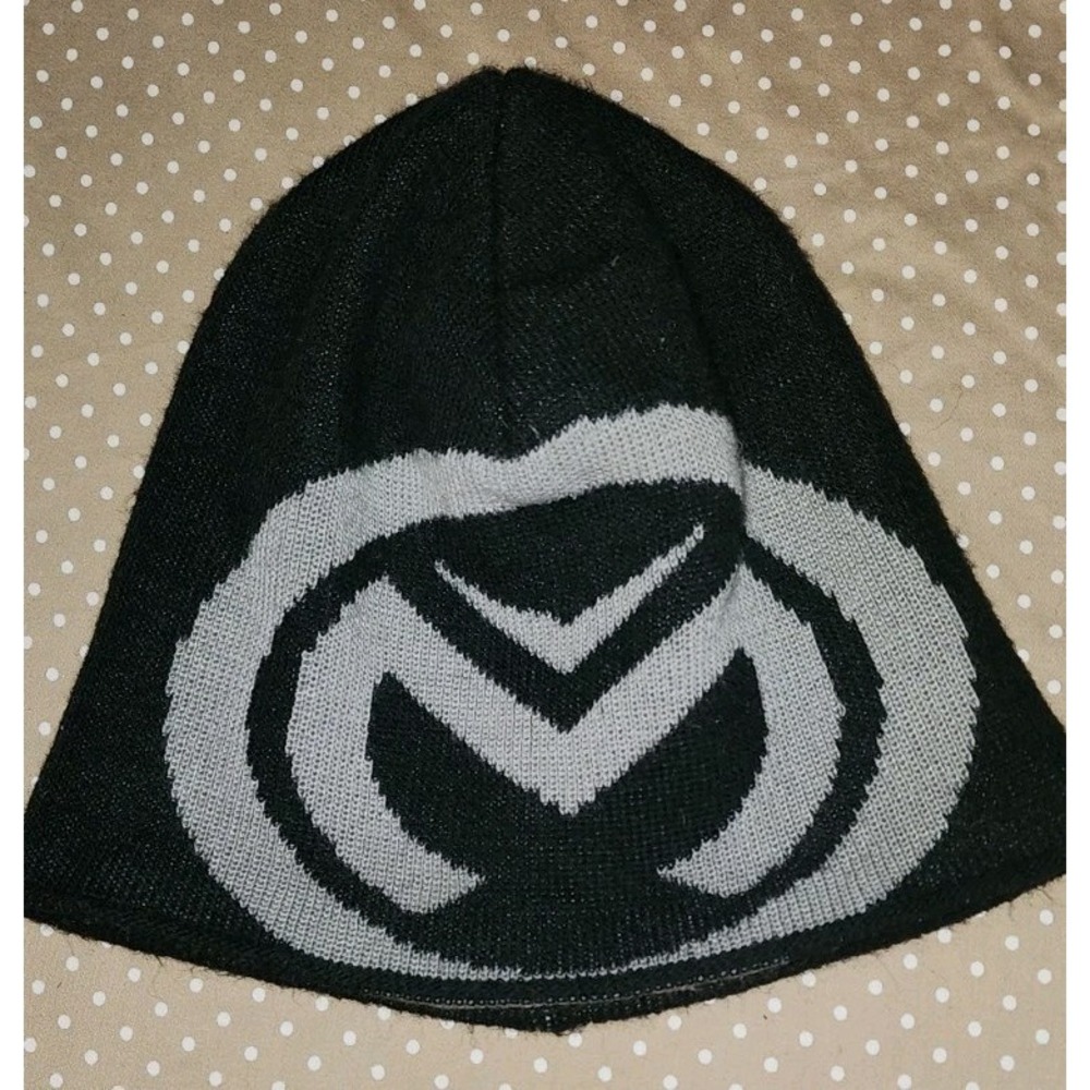 Moose Racing Knit Y2k Hat Beanie Winter Cap Motocross Racing Bike